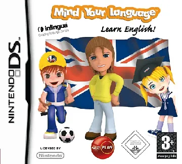 Mind Your Language - Learn English! (Europe) (En,Fr,De,Es,It,Pt) box cover front